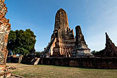 Ayutthaya, Thailand. Wat Chaiwatthanaram, the central prang. 